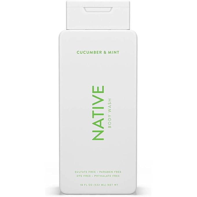 غسول الجسم الأصلي خيار ونعناع - 18 أونصة سائلة، عبوة من 2